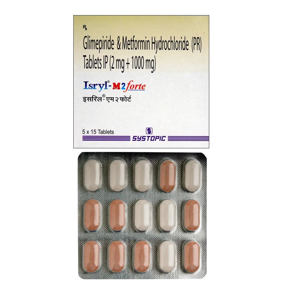 Isryl M 2 Forte Tablet (15 Tab)