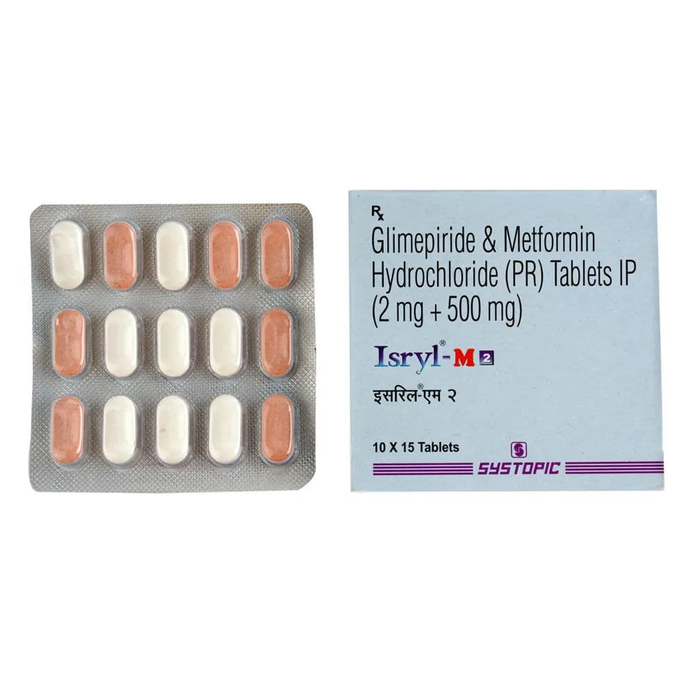 Isryl M 2 mg Tablet (15 Tab)