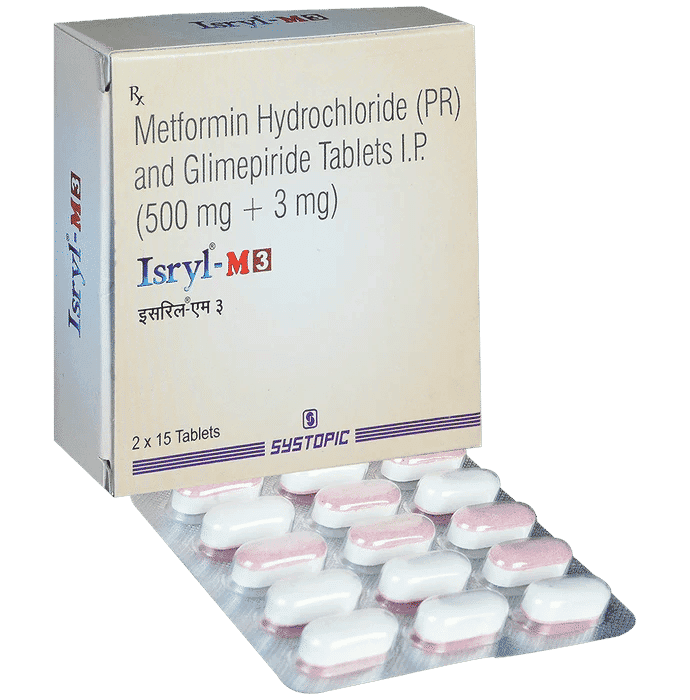 Isryl M 3 mg Tablet (15 Tab)