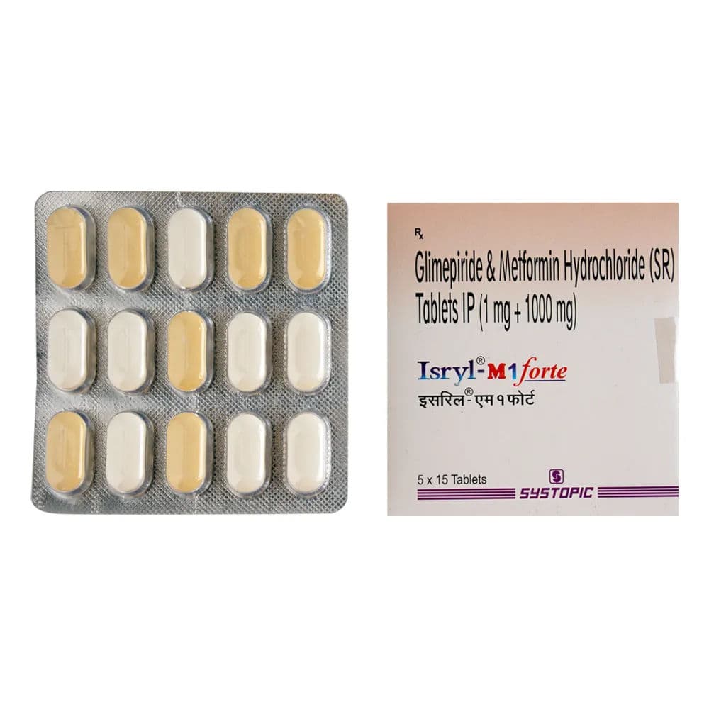 Isryl M Forte 1 mg Tablet (15 Tab)