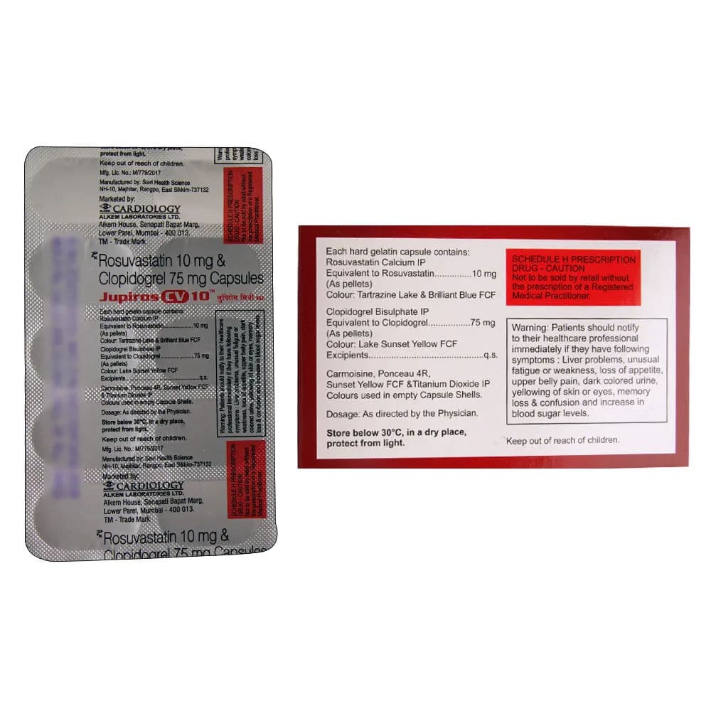 Jupiros CV 10 mg Capsule (10 Cap)
