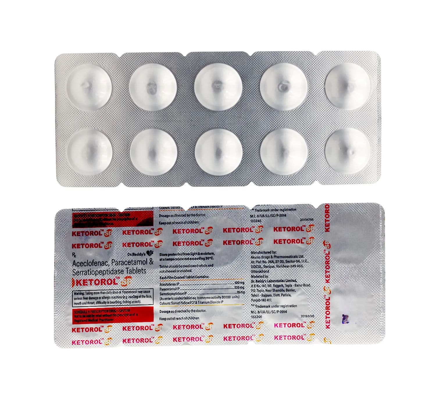 Ketorol SP Tablet (10 Tab)