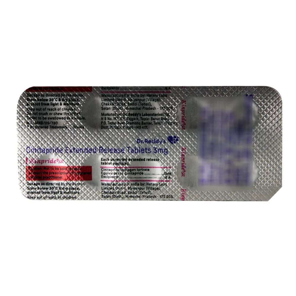 Kinpride SR 3 mg Tablet (10 Tab)