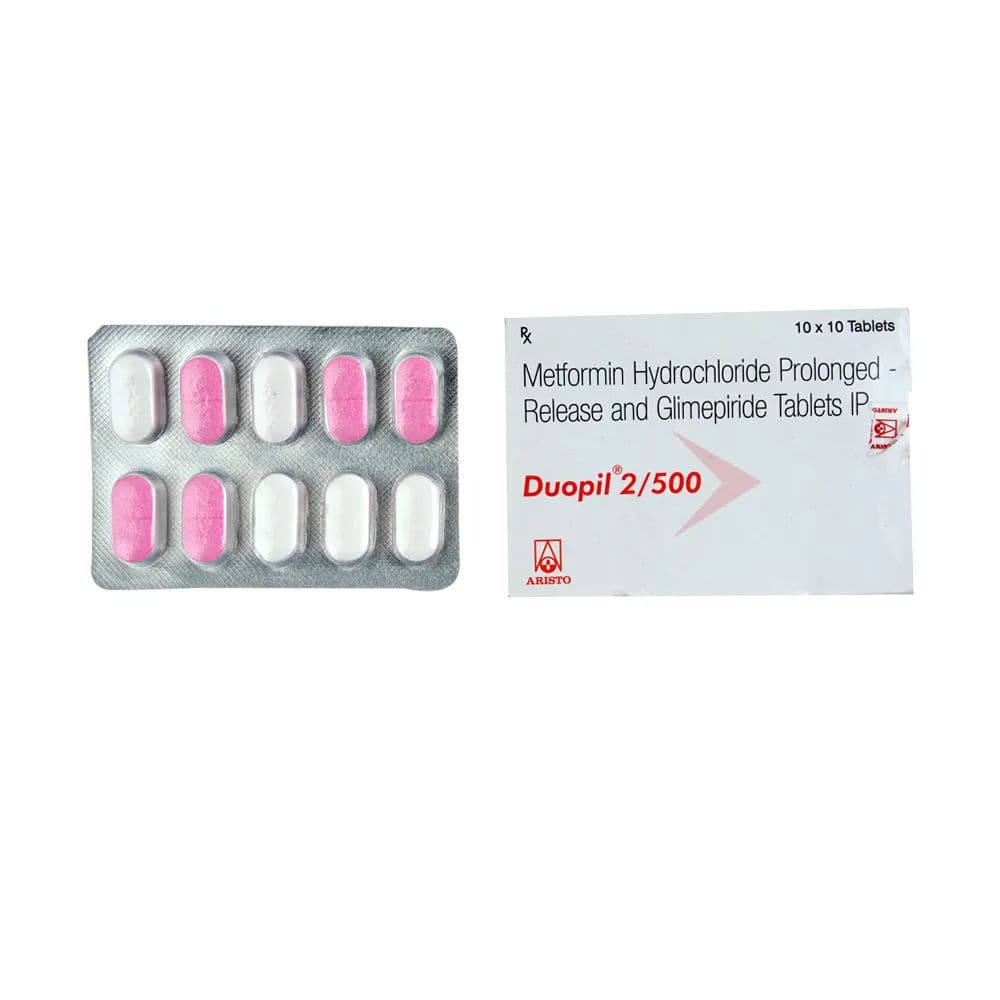 Duopil 2/500 mg Tablet (10 Tab)