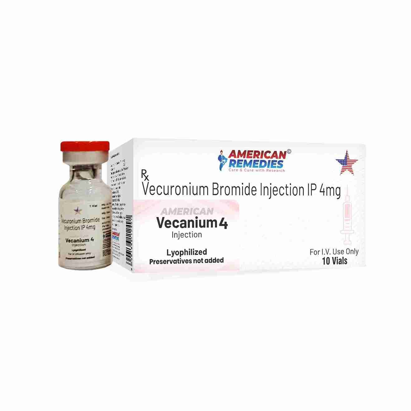 Vecanium 4 mg Injection