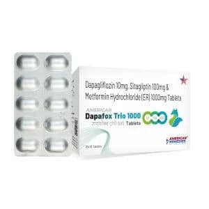 Dapafox Trio 1000mg Tablets