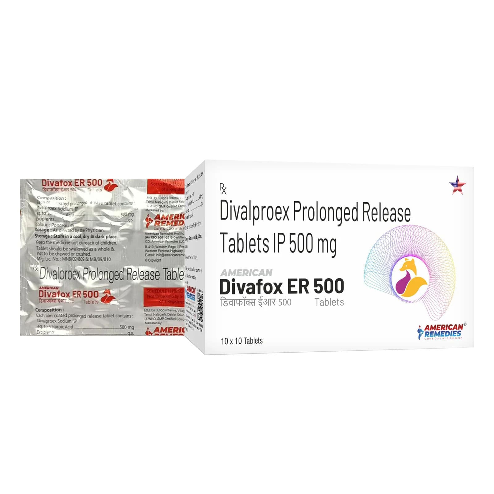 Divafox ER 500mg Tablets