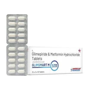Glimsmart M 501mg Tablets