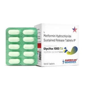 Glycifox 1000mg SR Tablets