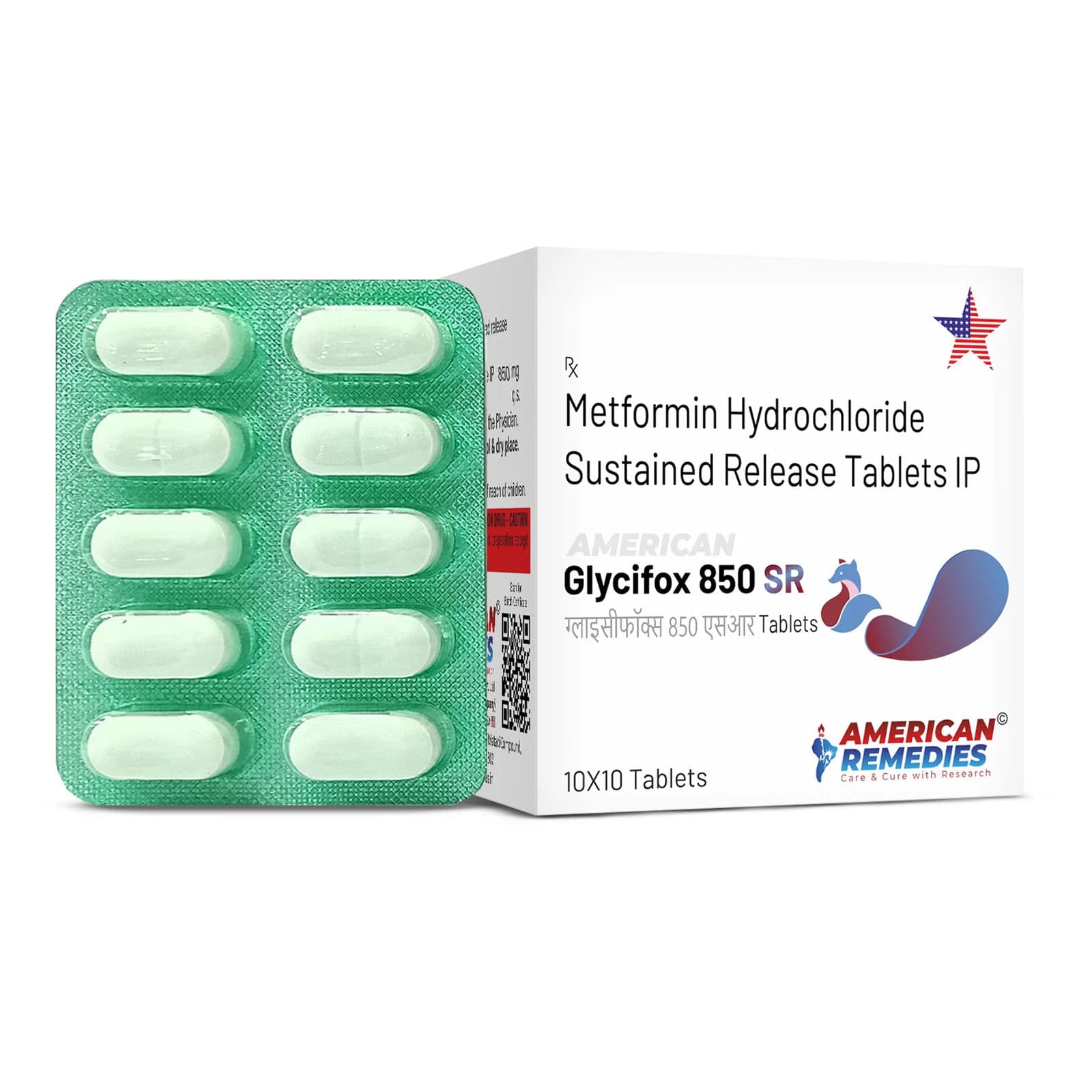 Glycifox 850mg SR Tablets