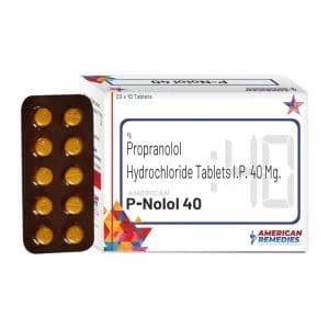 P-Nolol 40mg Tablets