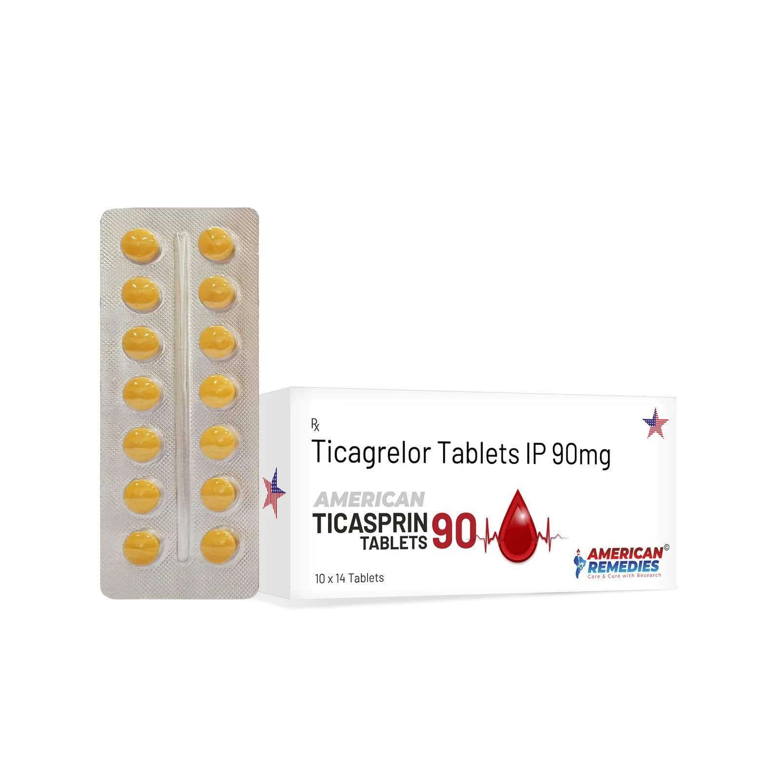 Ticasprin 90mg Tablets