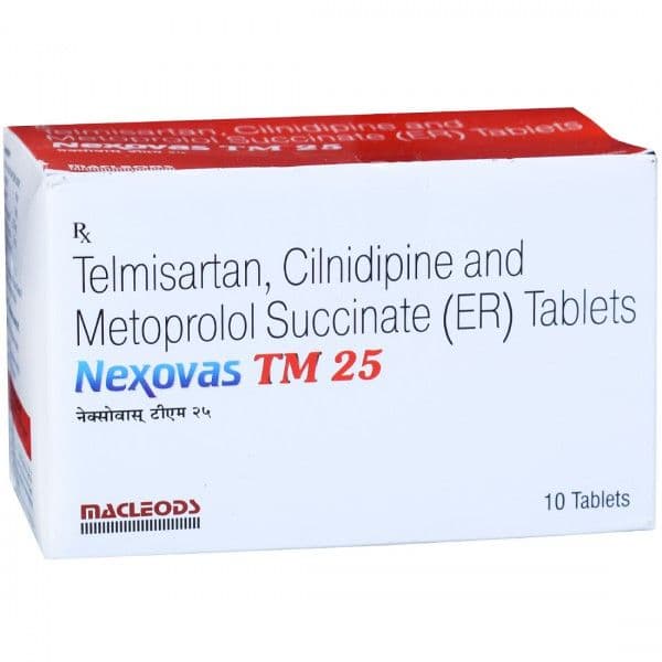 Nexovas TM 25 mg Tablet (10 Tab) Nexovas TM 25 mg Tablet (10 Tab)