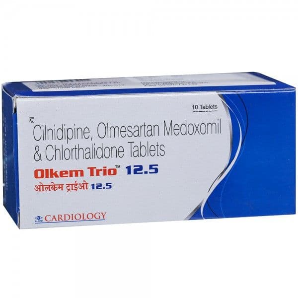 Olkem Trio 12.5 mg Tablet (10 Tab) Olkem Trio 12.5 mg Tablet (10 Tab)