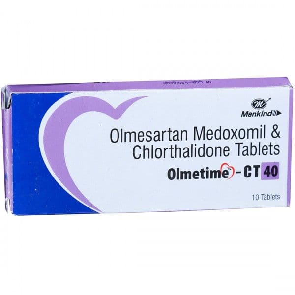Olmetime CT 40 mg Tablet (10 Tab)