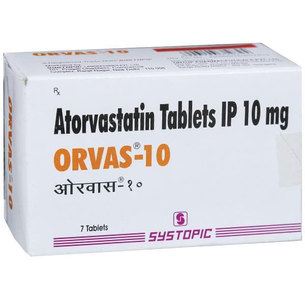 Orvas 10 mg Tablet (7 Tab)