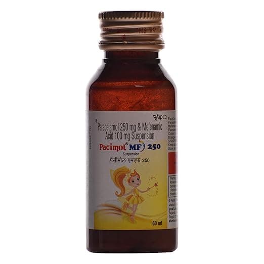 Pacimol MF 250 mg Suspension 60 ml Pacimol MF 250 mg Suspension 60 ml