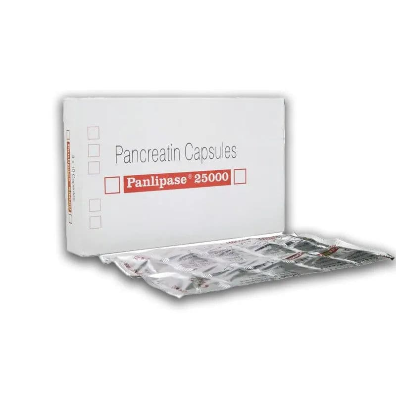 Panlipase 25000 Capsule (10 Cap)