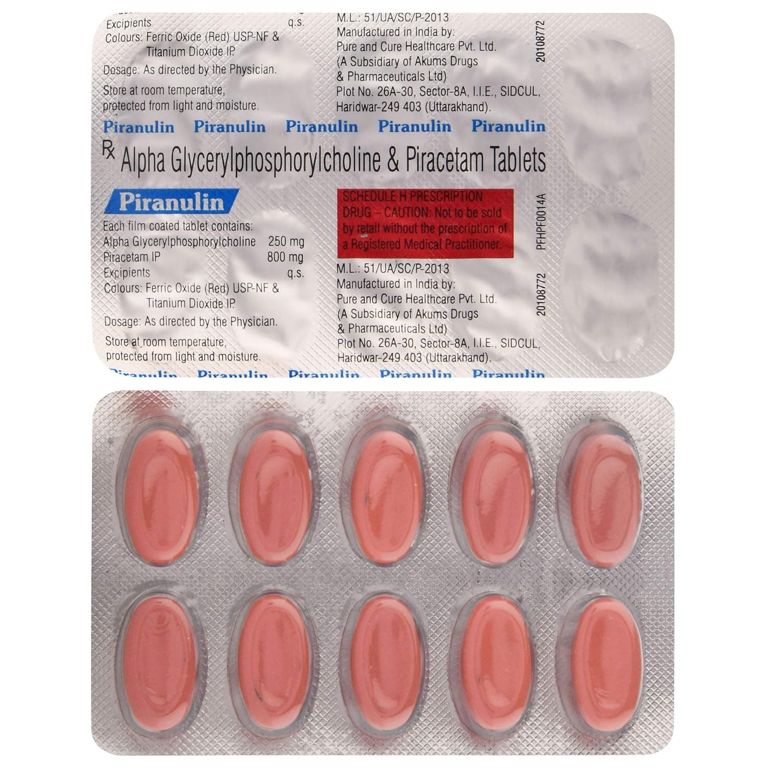 Piranulin Tablet (10 Tab)