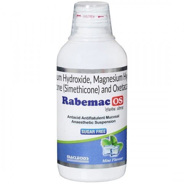 Rabemac OS (Sugar Free) Mint Flavour Oral Suspension 200 ml