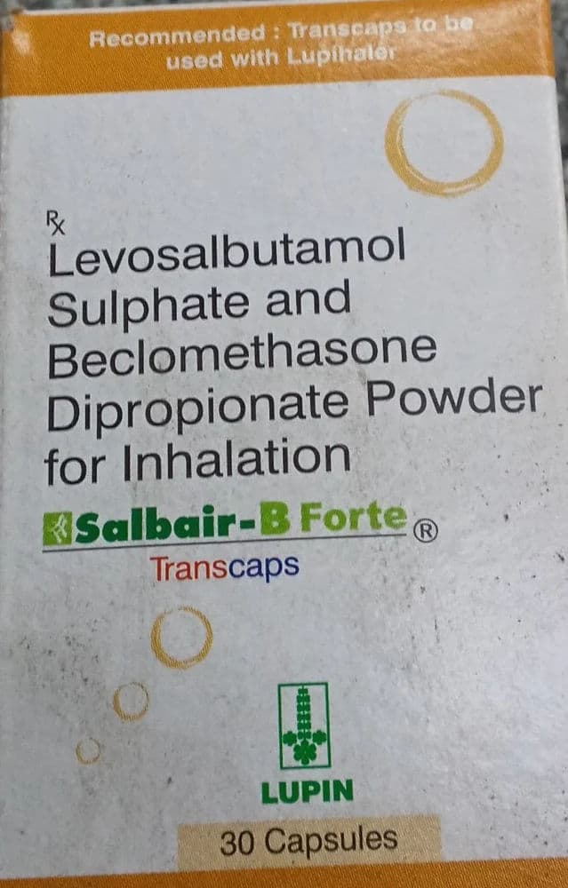 Salbair B Forte Transcap (30 Cap)