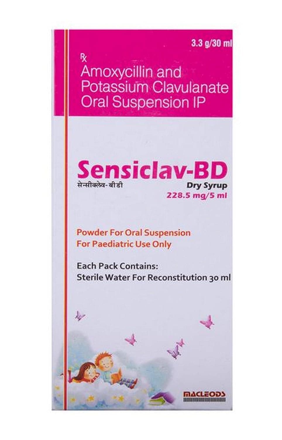 Sensiclav BD 228.5 mg Syp 30 ml