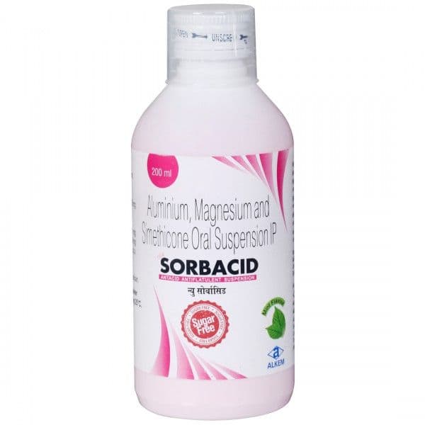 Sorbacid (New) Suspension 200 ml