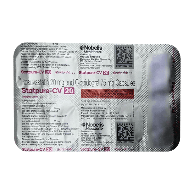 Statpure CV 20 mg Capsule (10 Cap)