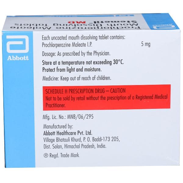 Stemetil MD 5 mg Tablet (15 Tab)