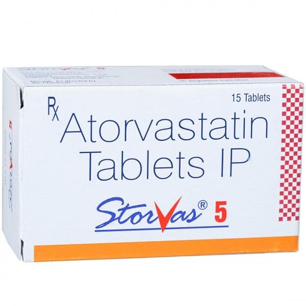 Storvas 5 mg Tablet (15 Tab)