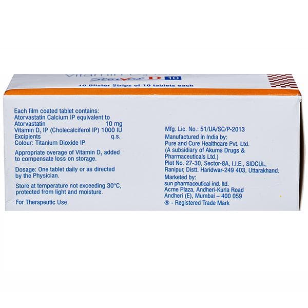 Storvas D 10 mg Tablet (10 Tab)