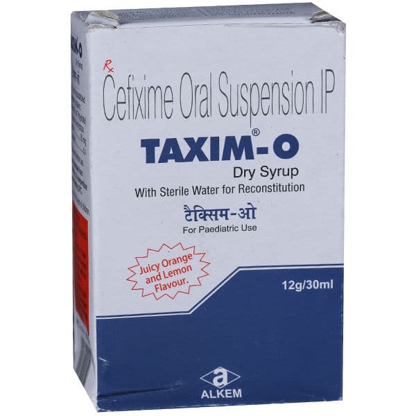 Taxim O (Orange & Lemon Flav) Dry Syrup 12g/ 30 ml