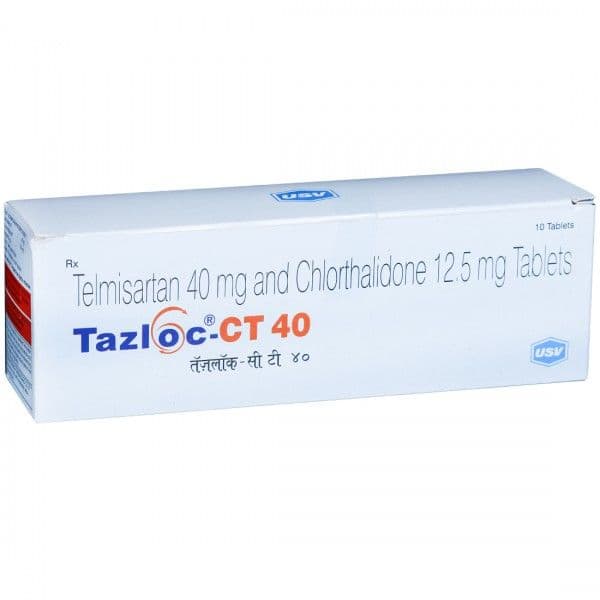 Tazloc CT 40/12.5 mg Tablet (10 Tab)