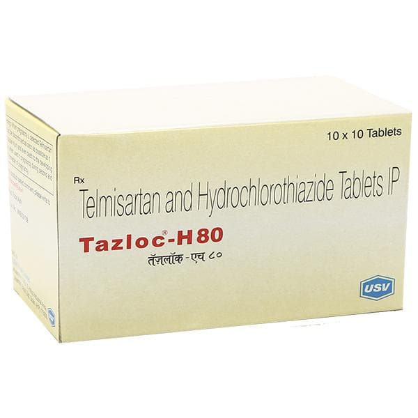 Tazloc H 80 mg Tablet (10 Tab)