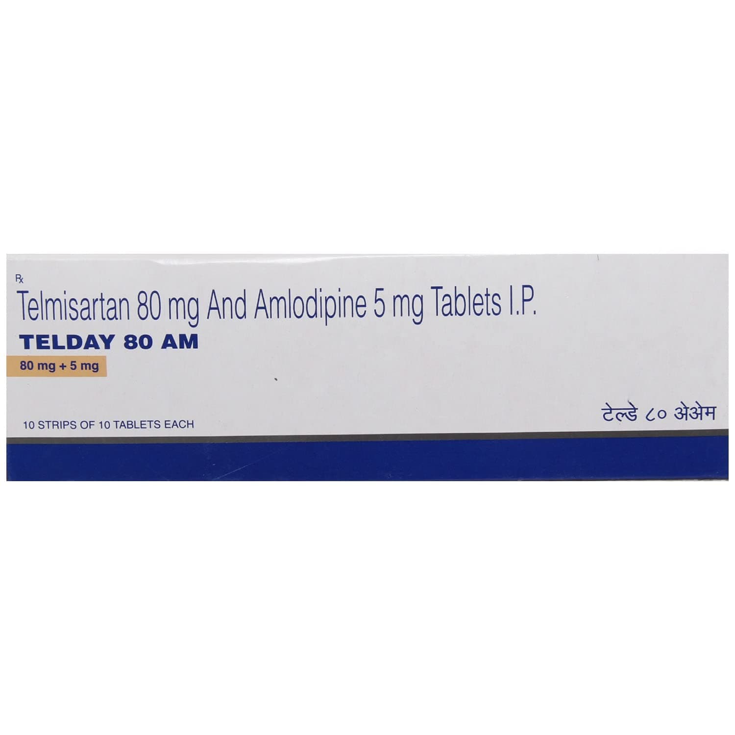Telday AM 80 mg Tablet (10 Tab)