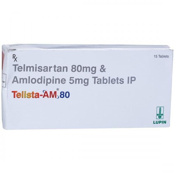 Telista AM 80 mg Tablet (15 Tab)