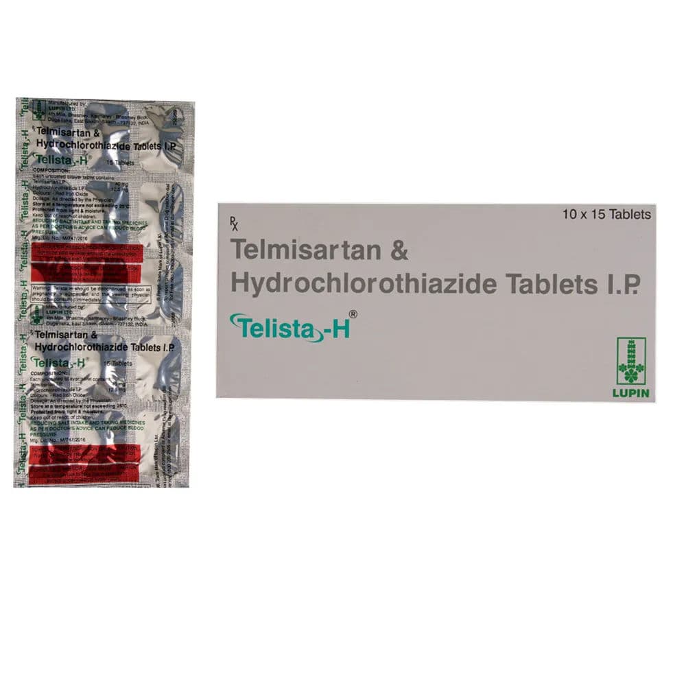 Telista H 40 mg Tablet (15 Tab)