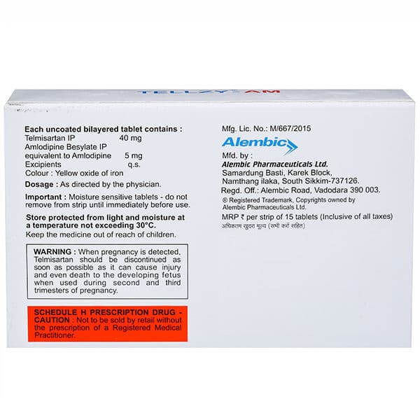 Tellzy AM Tablet (15 Tab)