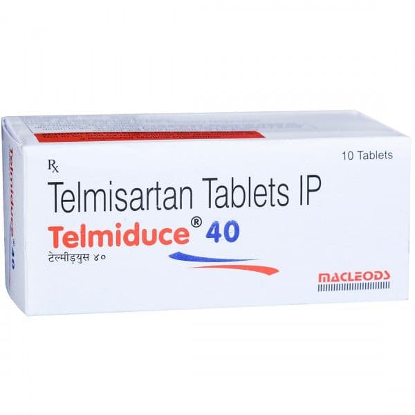 Telmiduce 40 mg Tablet (10 Tab)