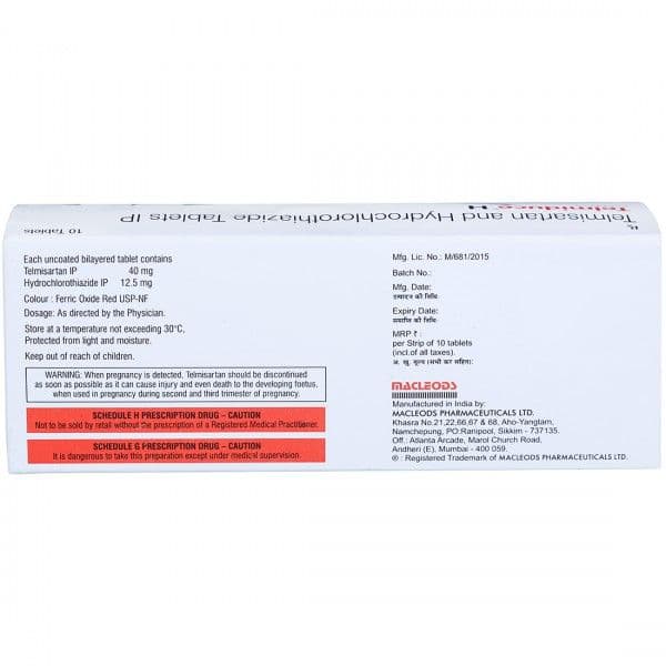 Telmiduce H Tablet (10 Tab)