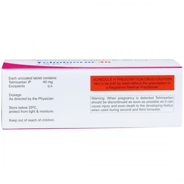 Telminorm 40 mg Tablet (10 Tab)