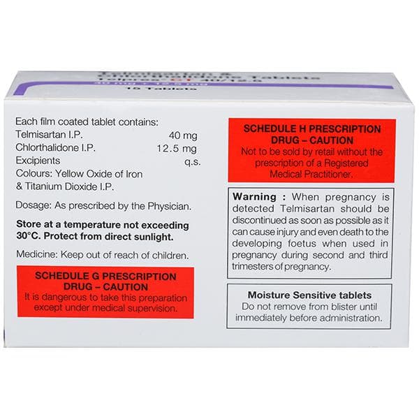 Telpres CT 40/12.5 mg Tablet (15 Tab)