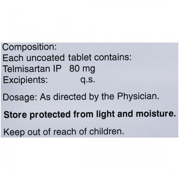Telvas 80 mg Tablet (15 Tab)