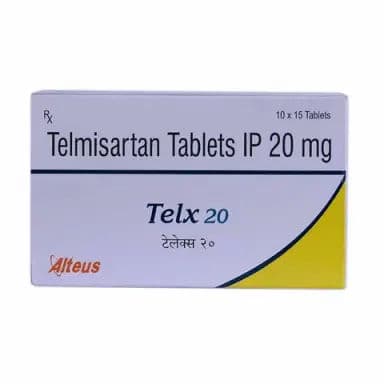 Telx 20 mg Tablet (15 Tab)
