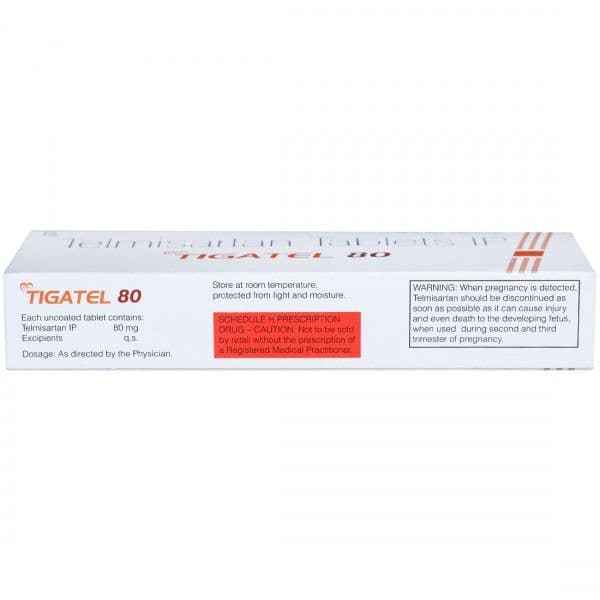 Tigatel 80 mg Tablet (10 Tab)