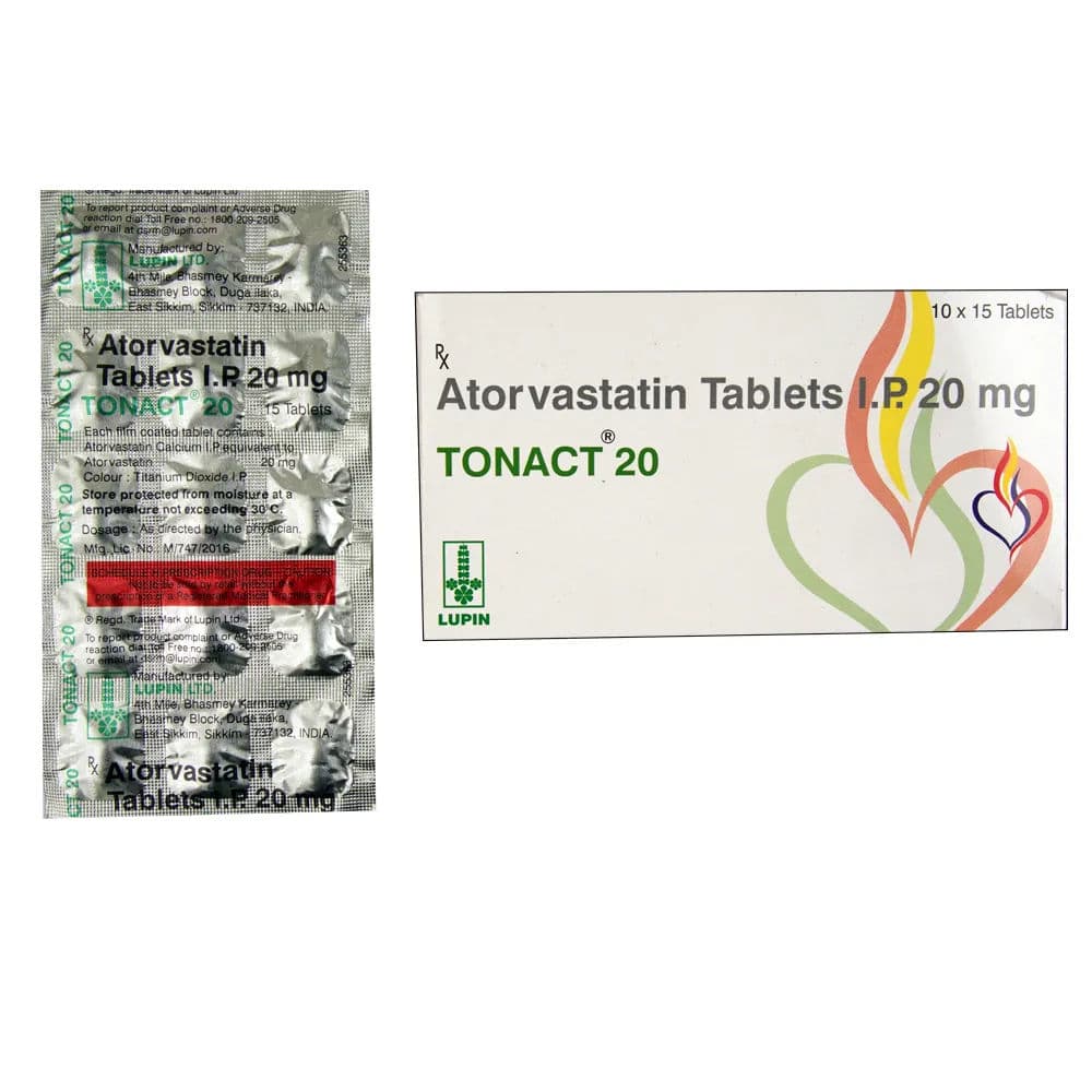 Tonact 20 mg Tablet (15 Tab)