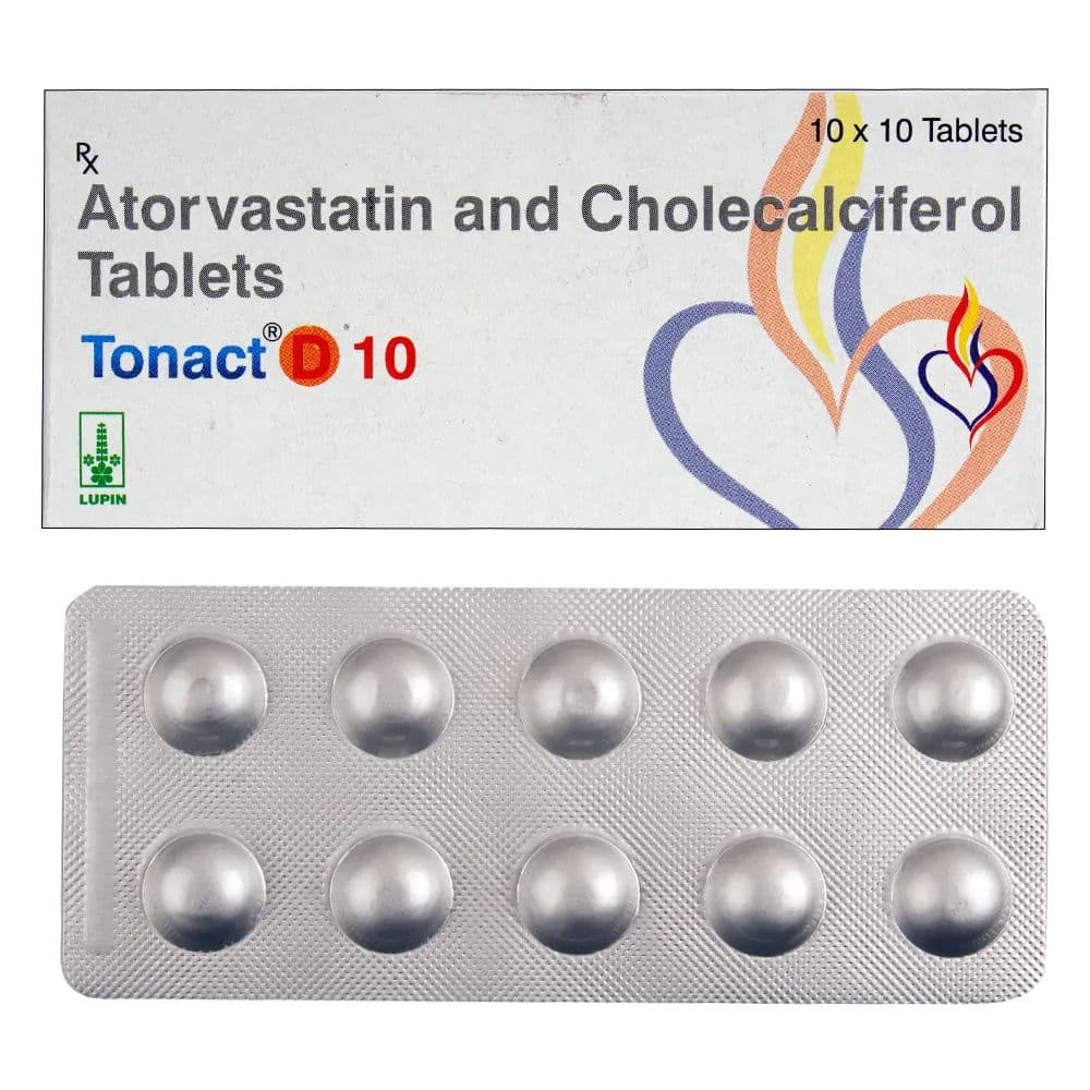 Tonact D 10 mg Tablet (10 Tab)
