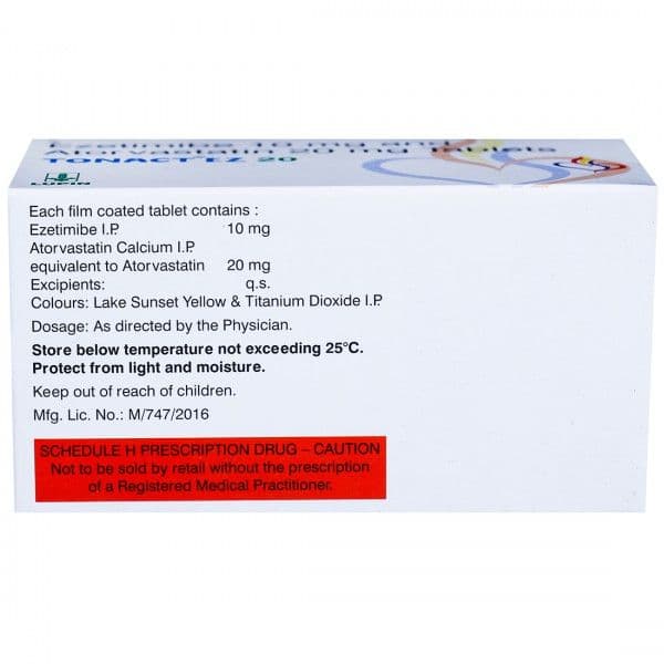 Tonact EZ 20 mg Tablet (15 Tab)