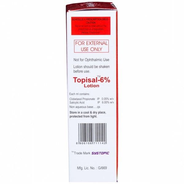 Topisal 6% Lotion 30 ml