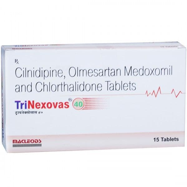 Trinexovas 40 mg Tablet (15 Tab) Trinexovas 40 mg Tablet (15 Tab)